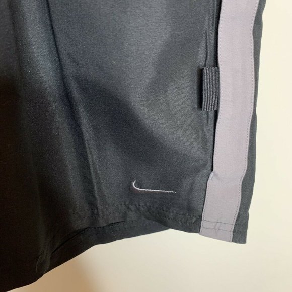 NWT Nike Mens S Black/Grey Swim Trunks - Picture 3 of 6